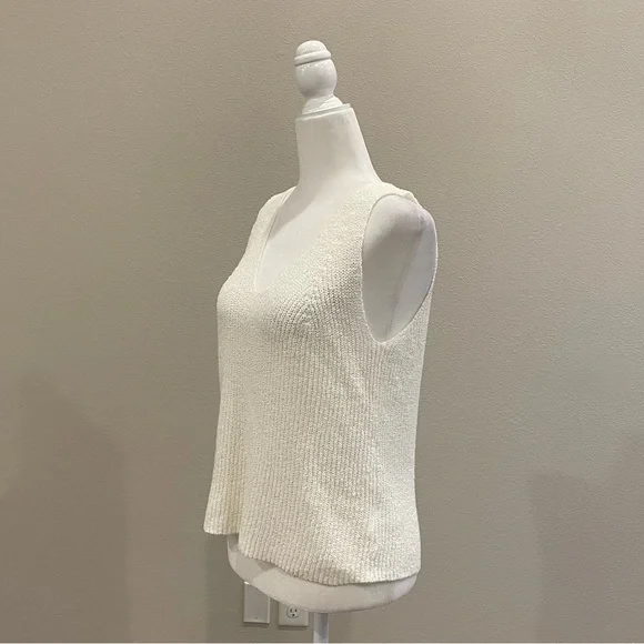 Thread & Supply Georgia sweater tank in white - Picture 5 of 10
